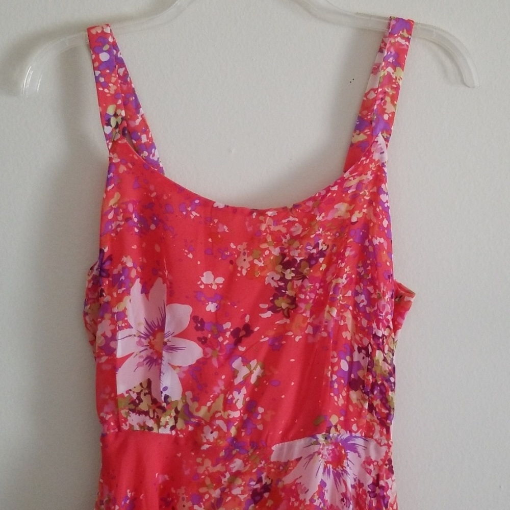 Lucca Couture Urban Outfitter Chiffon Floral Dress - Picture 7 of 8